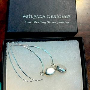 Silpada .925 Sterling Silver “Just Dropping” dangle earrings